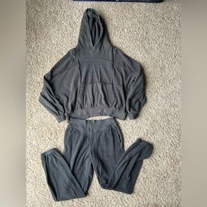 Aerie Charcoal Women's Pajama Set